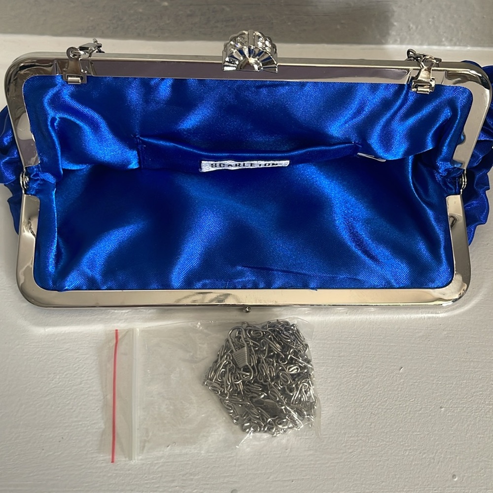 Evening Bag in Royal Blue - Picture 7 of 7
